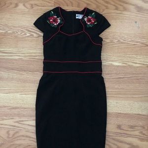 Retro style Black dress size S